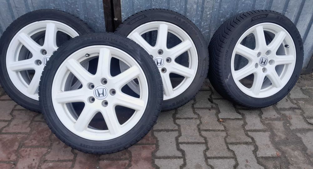 Alufelgi 17 Honda Civic Accord opony całoroczne 225/45/17
