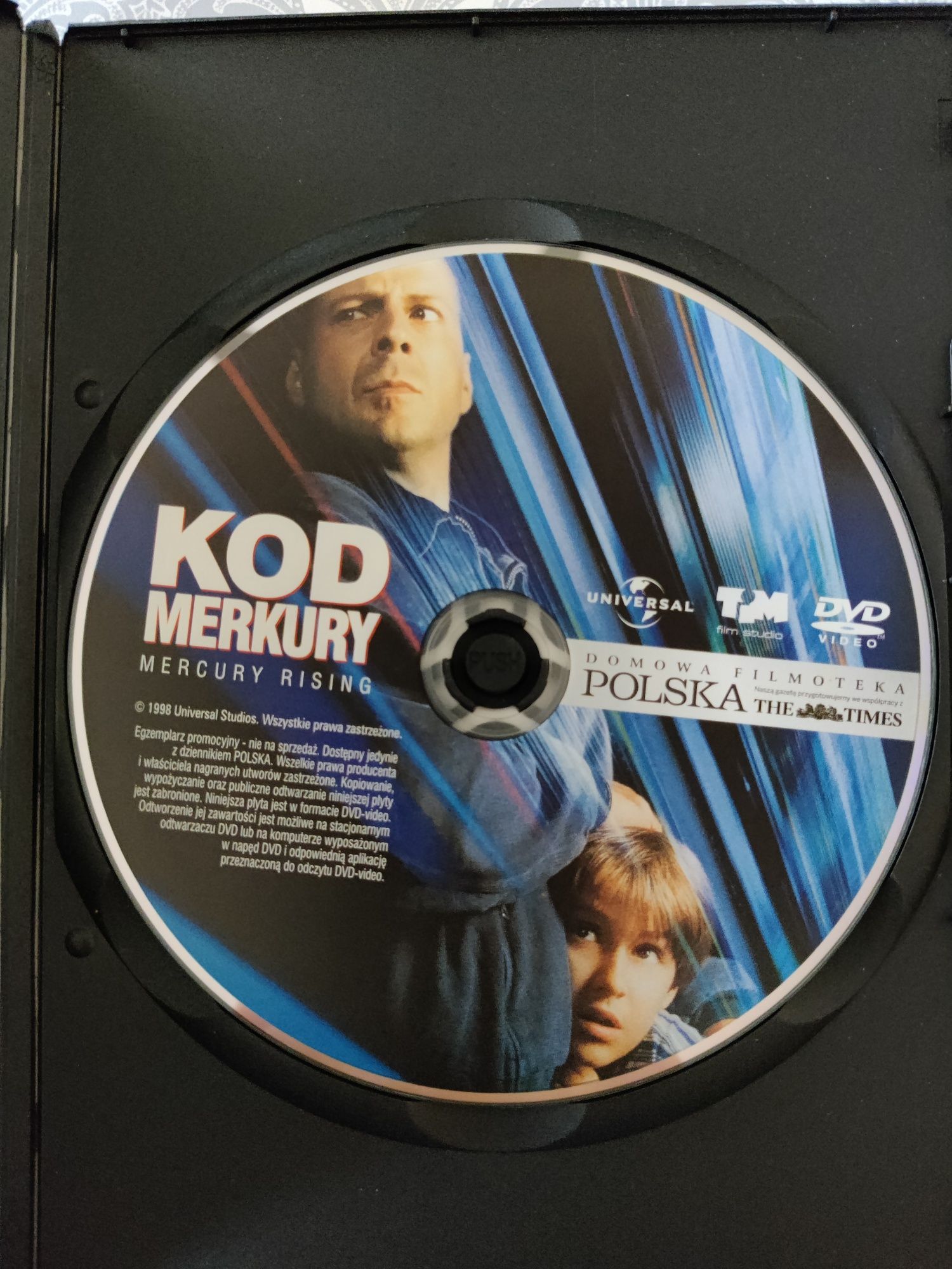 Kod Merkury na DVD