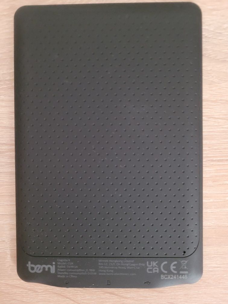Czytnik e-booków Bemi Cognita X (1.1.18) + etui gratis