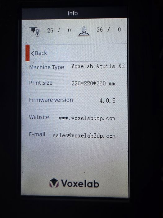 Impressora 3D FDM Voxelab Aquila X2