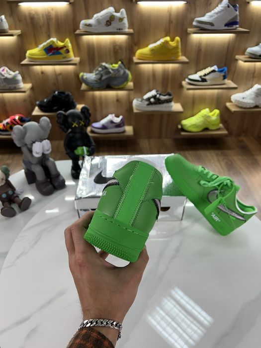 Кросівки Nike Air Force 1 low x Off-White “Brooklyn”Green