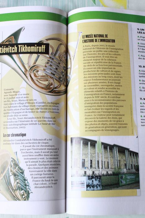 Książka do nauki języka francuskiego Entre nous 4