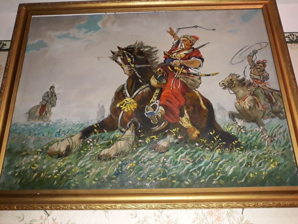 Картины "Козак на коне",.