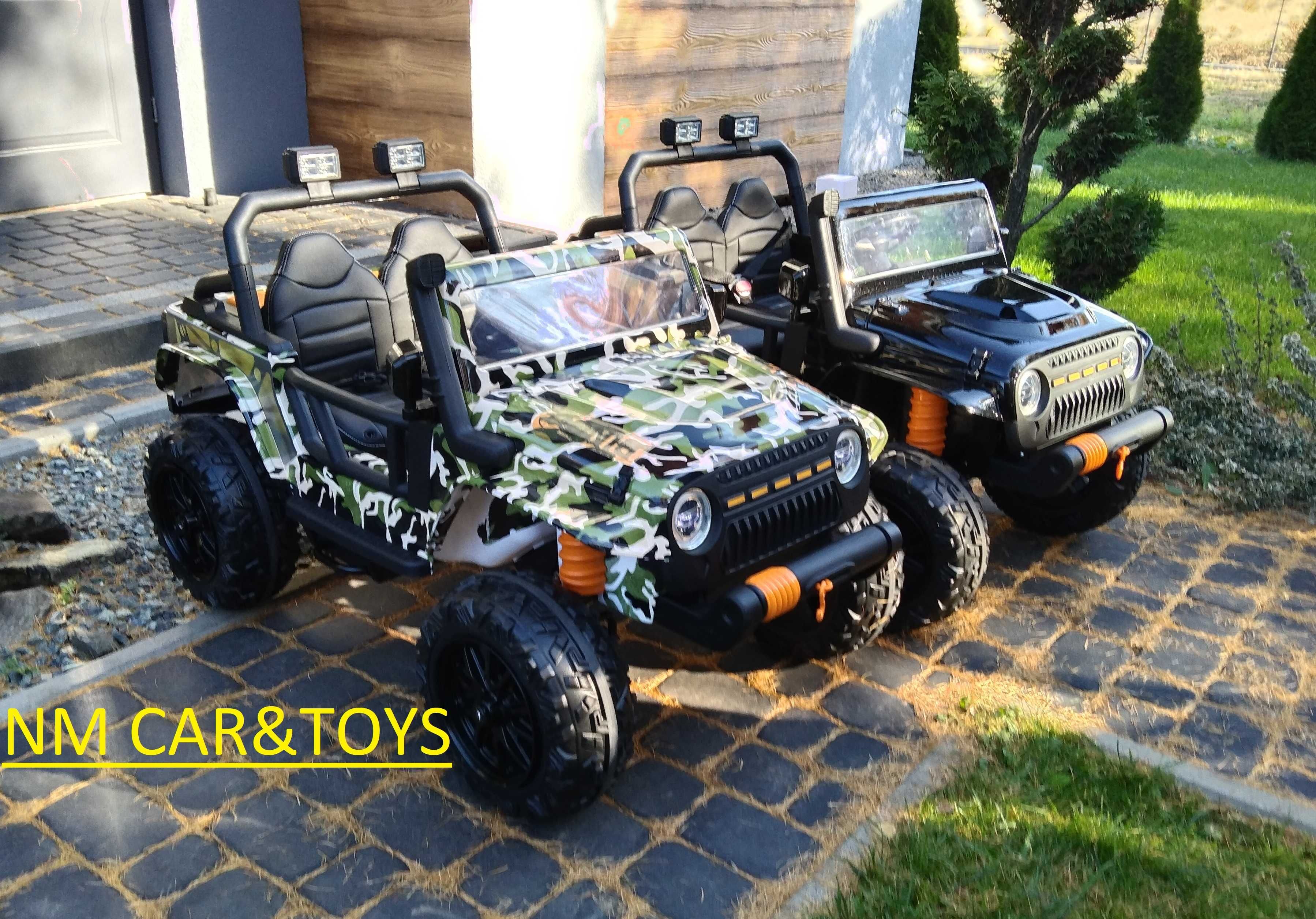 Auto na akumulator 100kg udźwig 4x4 180W lakierowane pojazd terenowy