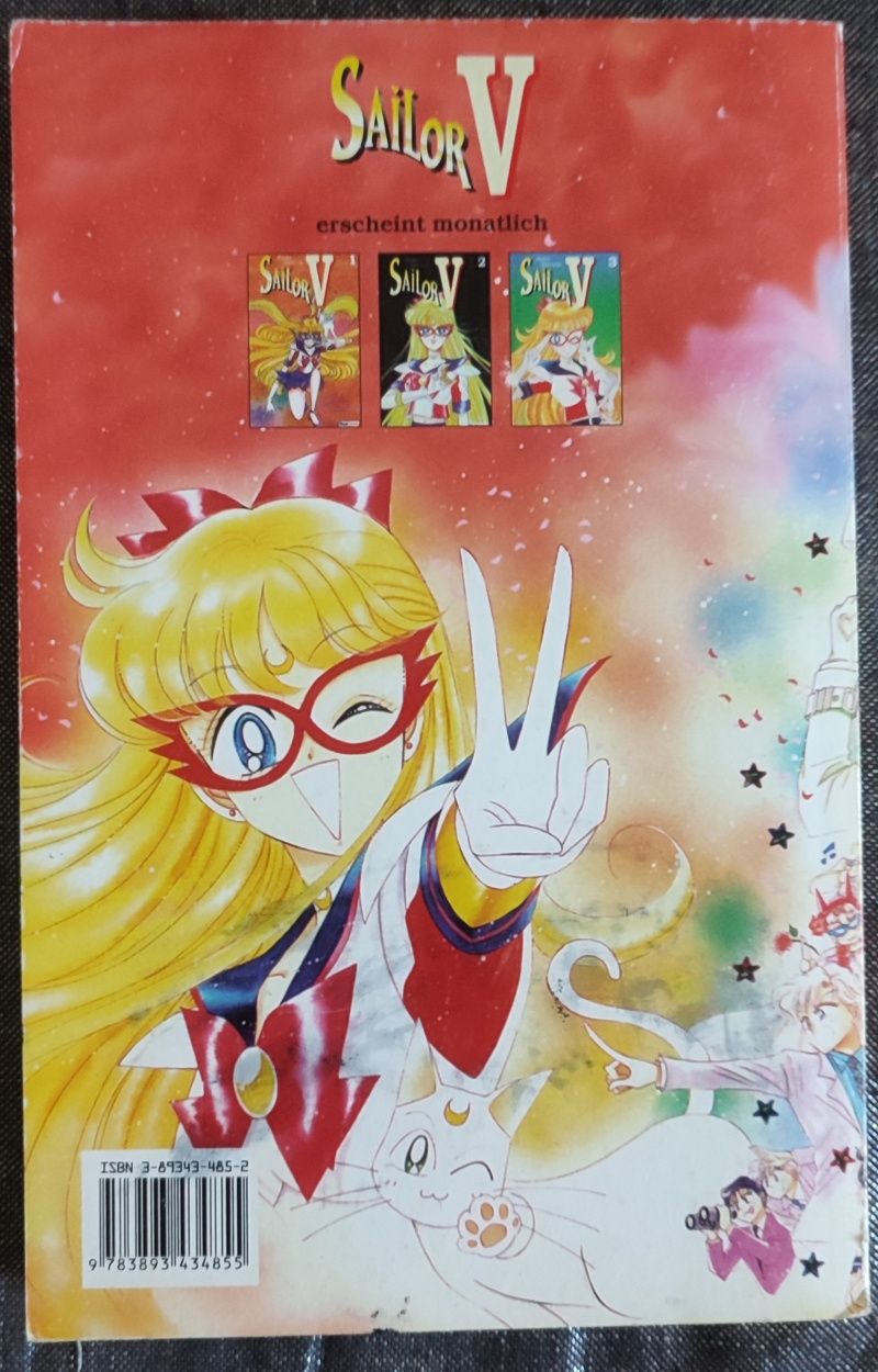 Sailor V 3 Czarodziejka z księżyca Manga