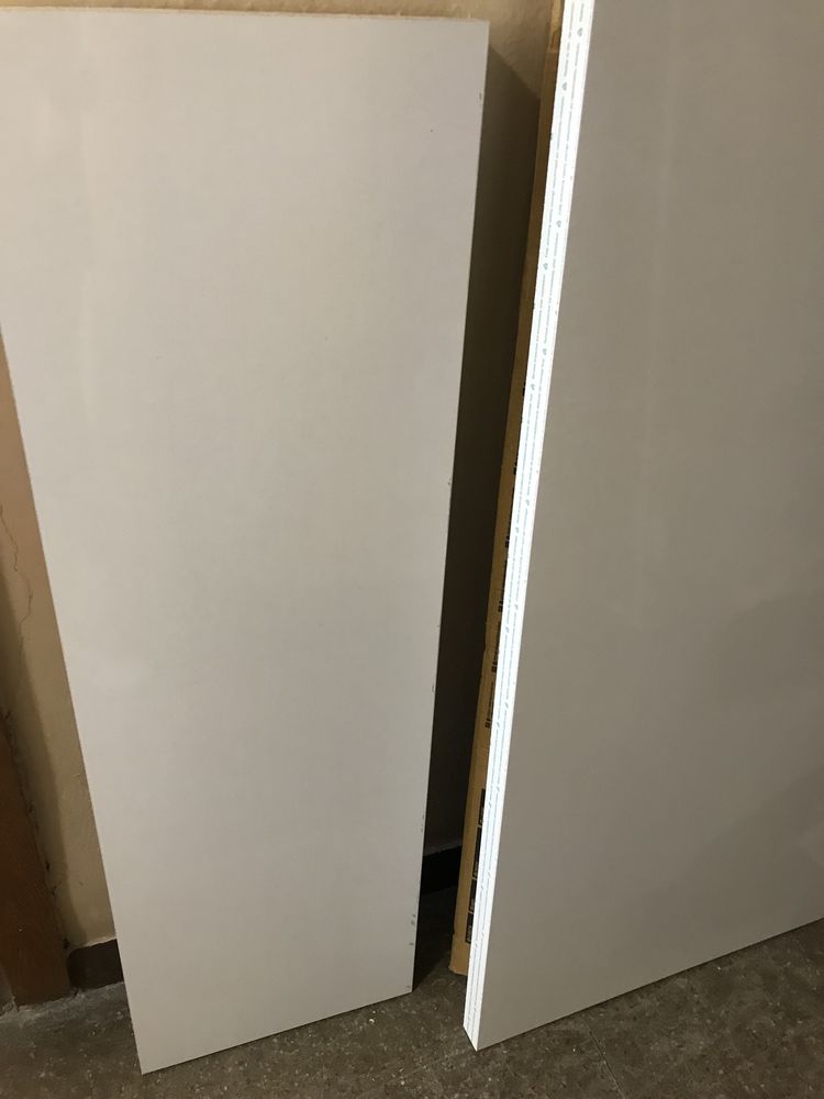 Blat kuchenny laminowany biały połysk