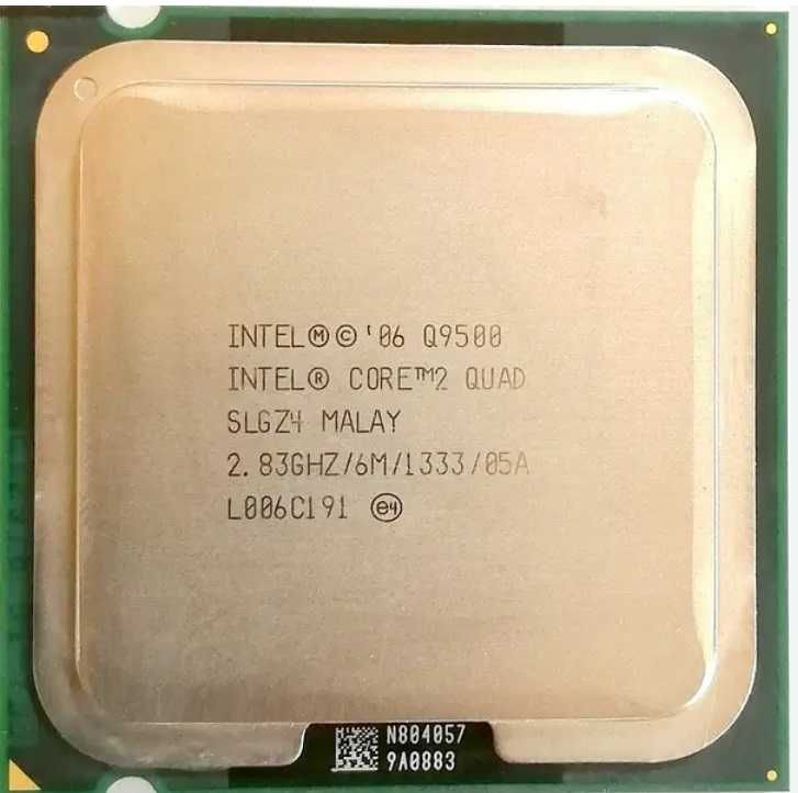 Процессор LGA775 Intel Core 2 Quad Q9500 4x2.83GHz 6mb Cashe 95W