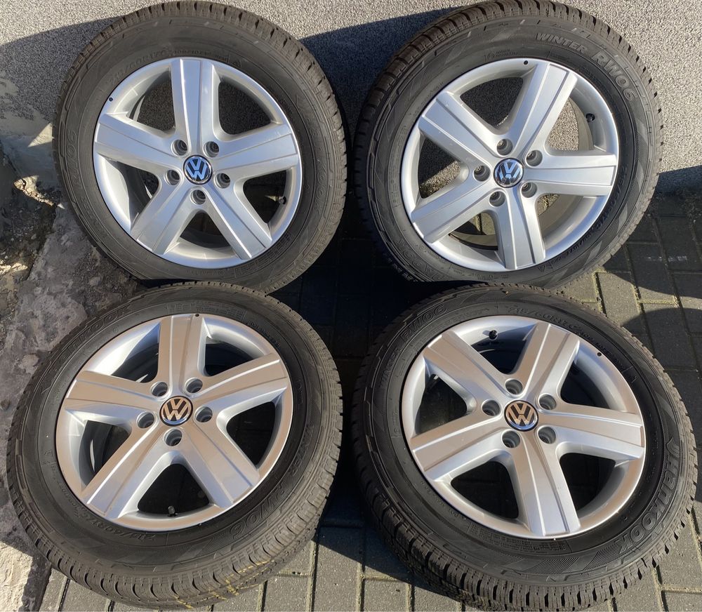 Alufelgi z oponami 215/60 R17C VW T5 T6 Transporter Multivan 7H0