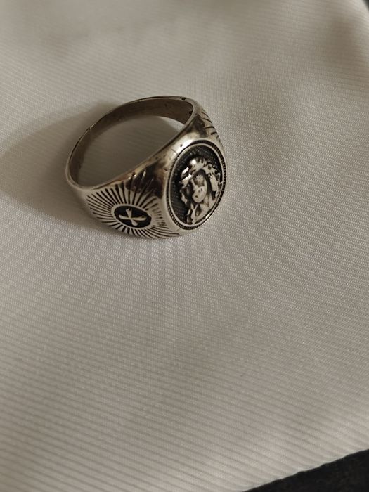 Sprzedam srebrny sygnet męski.. próba 925