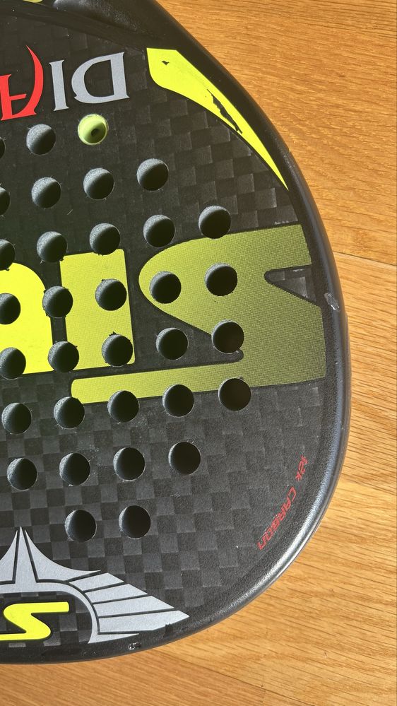 Raquete de Padel SIUX usada Diablo Revolution 12K