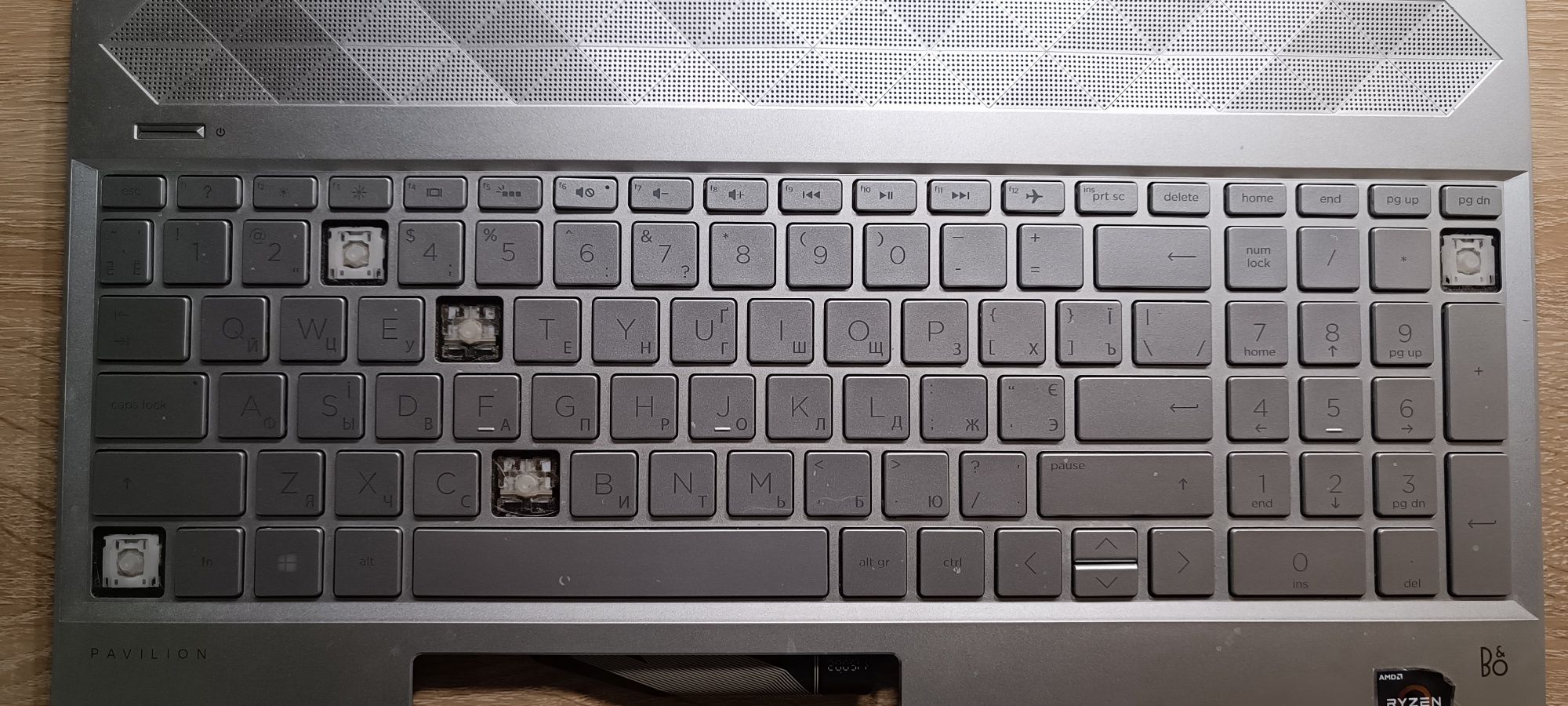 Кнопки HP Omen Pavilion ZBook ProBook Envy клавіші поштучно