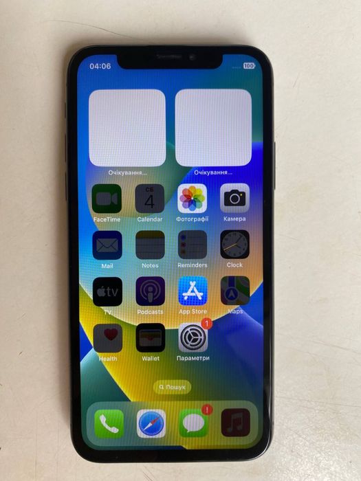 Продаю iphone X 256gb 65%
