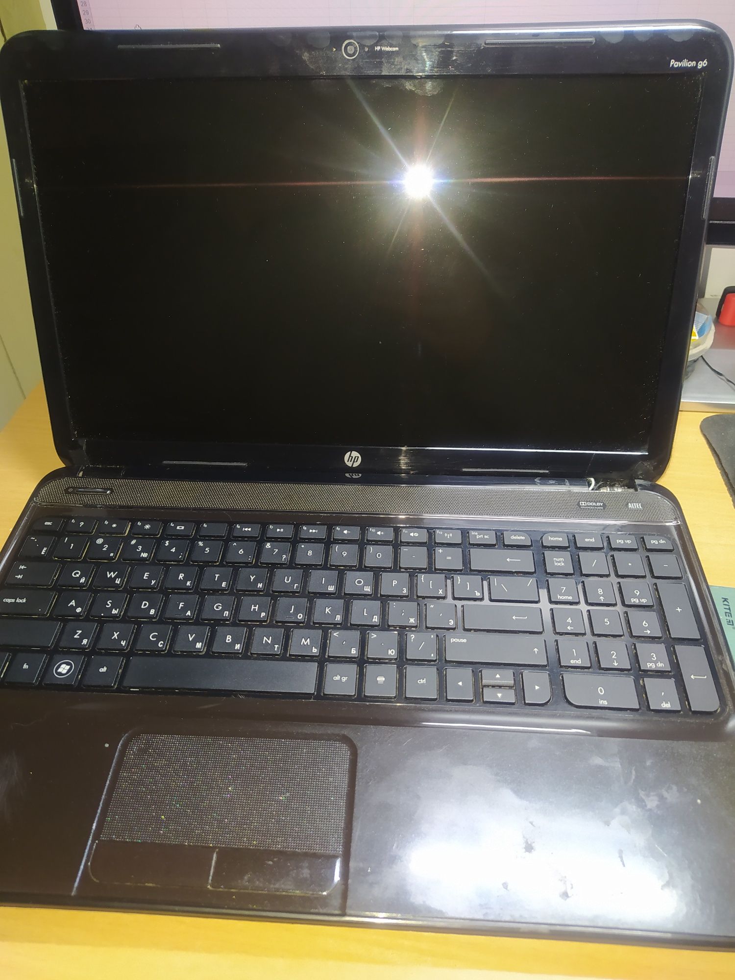 Ноутбук HP Pavilion g6-2078 sr на розбоку/відновлення