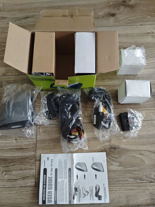 Bezprzewodowy transmiter audio-wideo do 80m