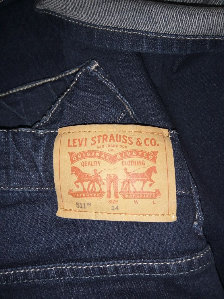 Штани джинсові жіночі Levi's 511 slim розмір 14
