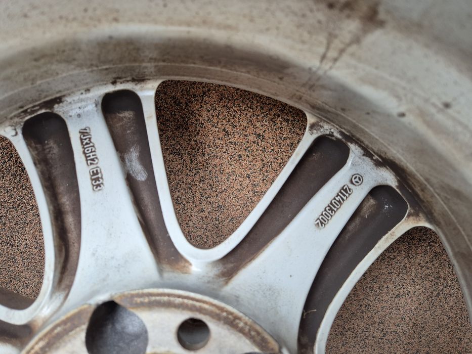 Mercedes Germany 5*112 r16 + резина титани мерседес диски легкосплавні