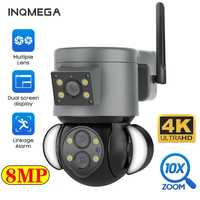 Kamera zewnętrzna firmy Inqmega 4K, 8MP,Wifi