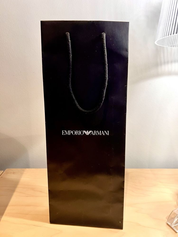 Sacos de papel Emporio Armani