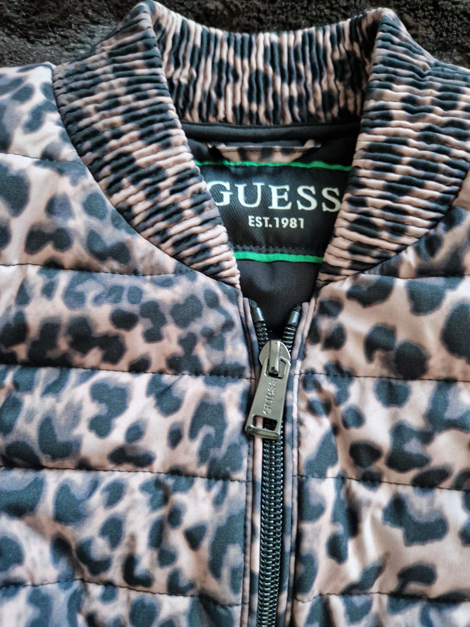 Kurteczka wiosenna Guess panterka jak nowa
