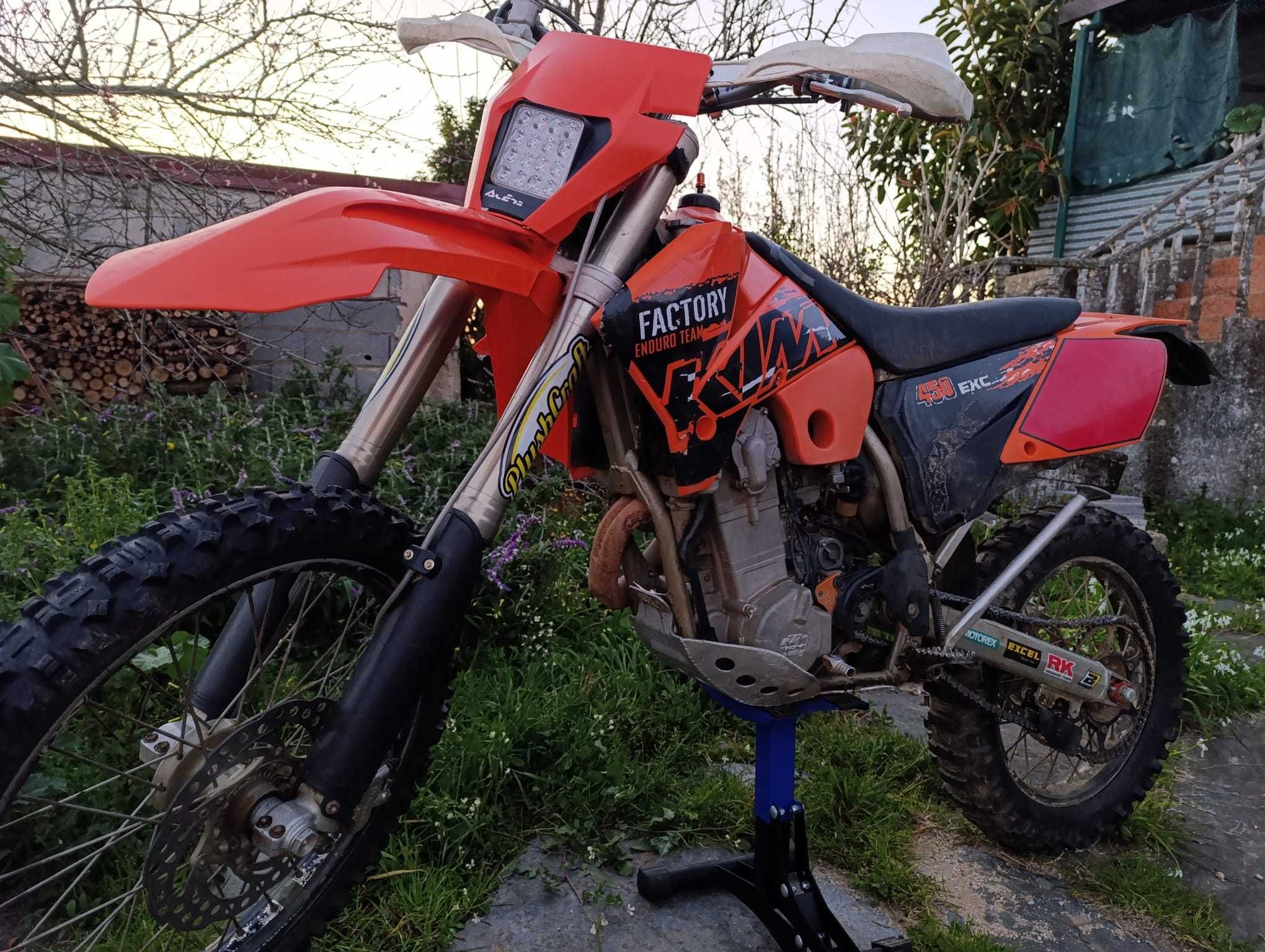KTM 450exc enduro (matriculada)