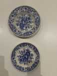 Par de pratos de Loiça inglesa IRONSTONE
