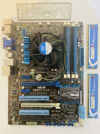 Motherboard asus P8Z77-V LK kingston hyperx 8gb intel core i5