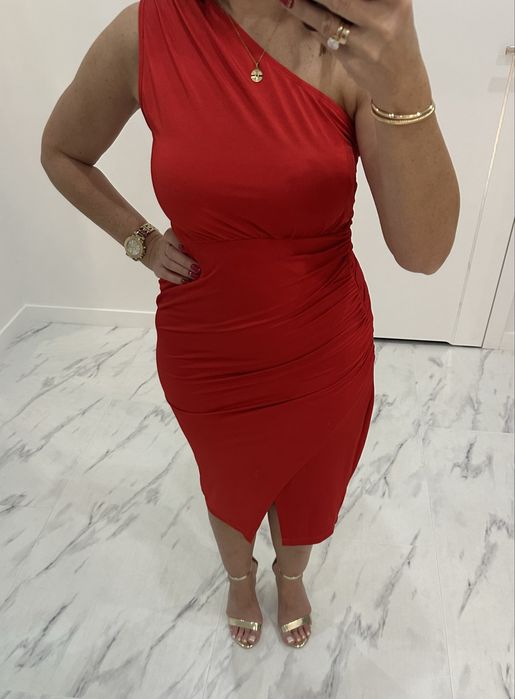 Sukienka na jedno ramię XL sexy