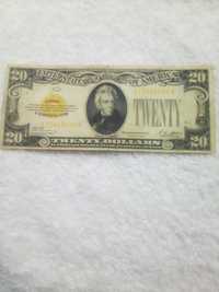 Nota de twenty dollars