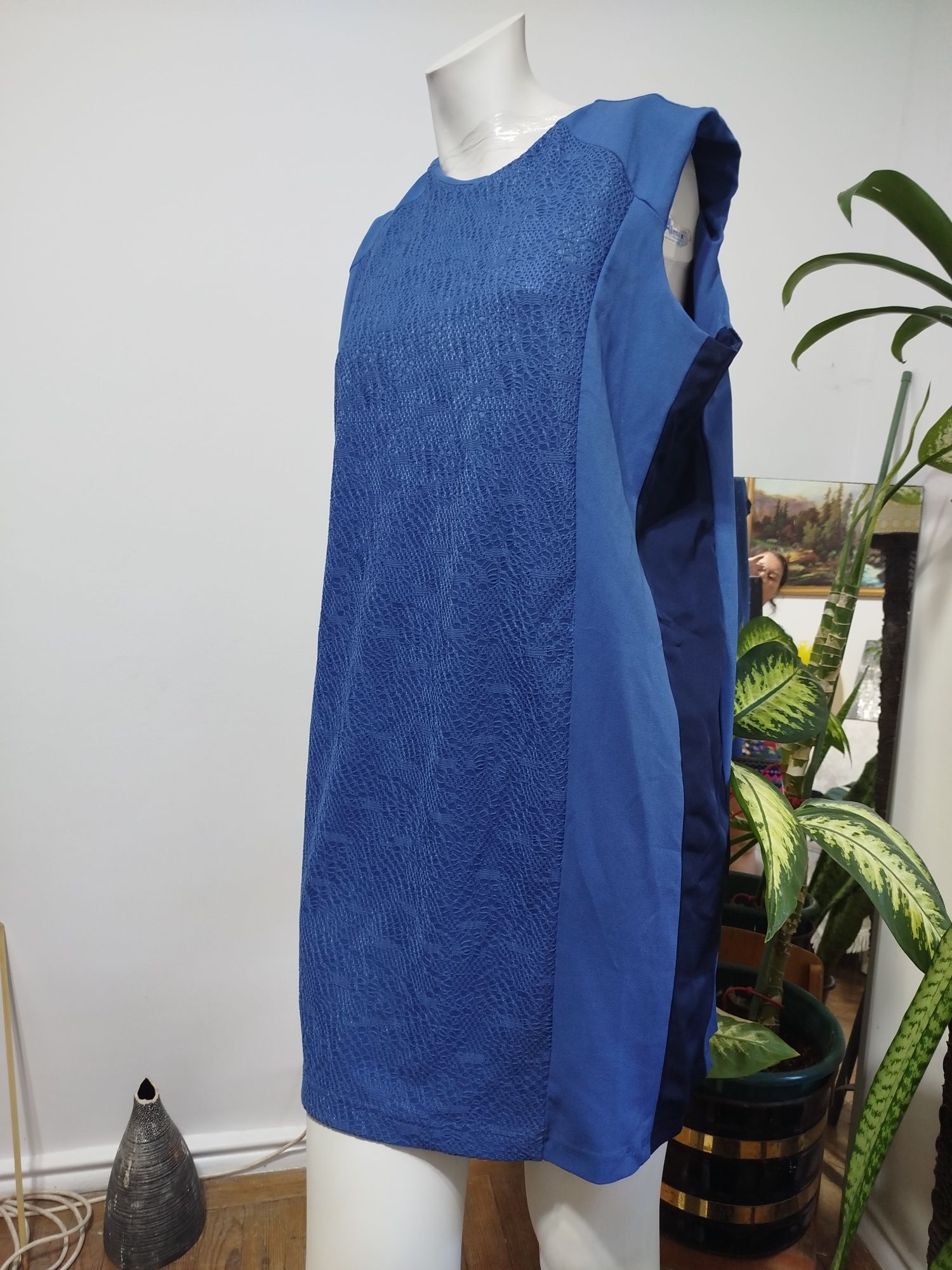 Vestido de cerimónia l rendado , modelo grande