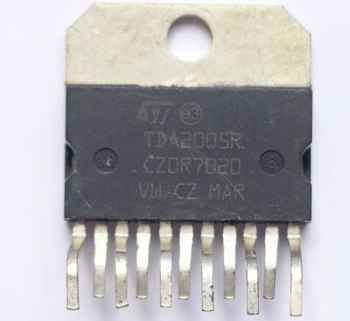 мікросхема TDA2005 підсилювач низької частоти стерео