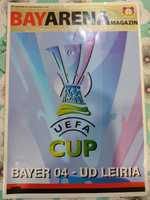 Programa de Bayer Leverkusen união de Leiria UEFA 2007/2008