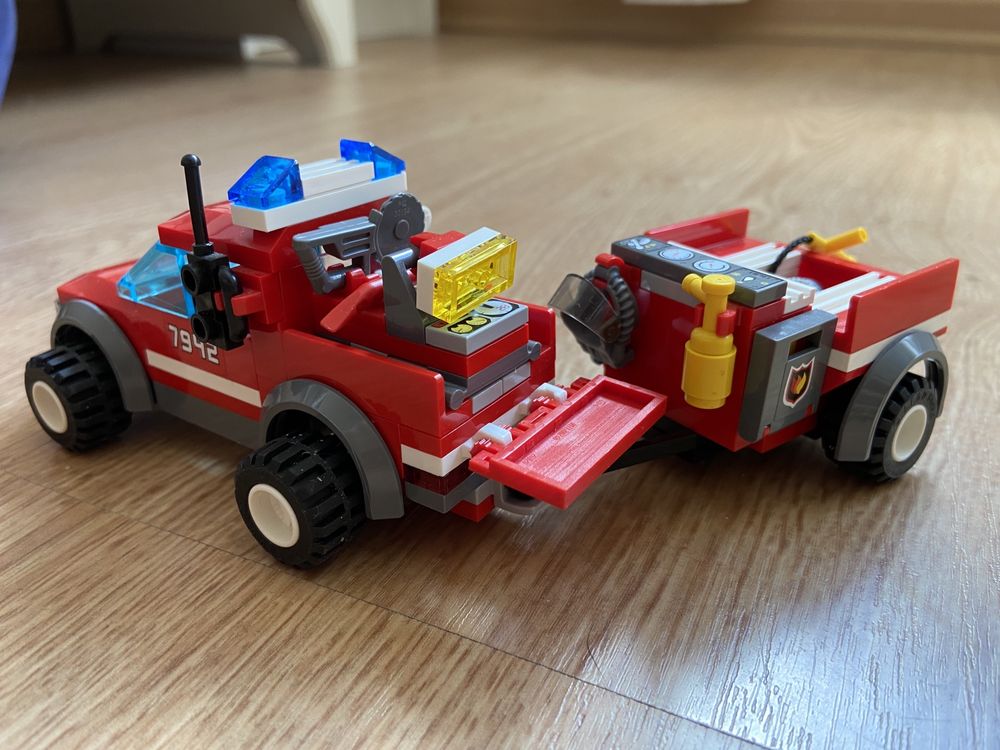 Lego pick up dos bombeiros