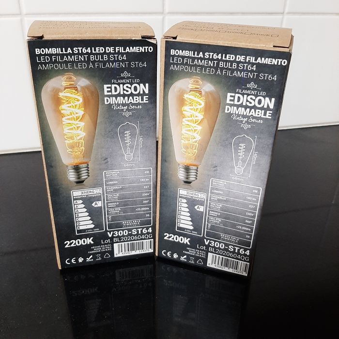 Lâmpadas Led Edison