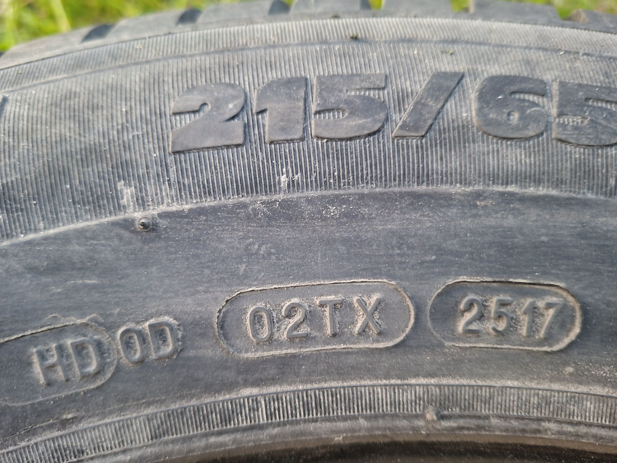 4x opony 215/65R16C  MICHELIN AGILIS z 2017r