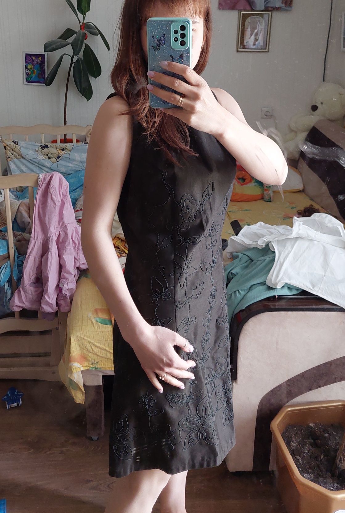 Платье  | сукня міді  | плаття