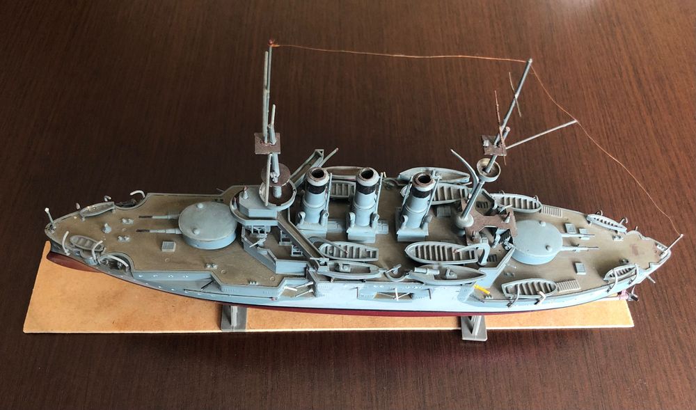 Modele plastikowe statków pancernik Potiomkin i Aurora