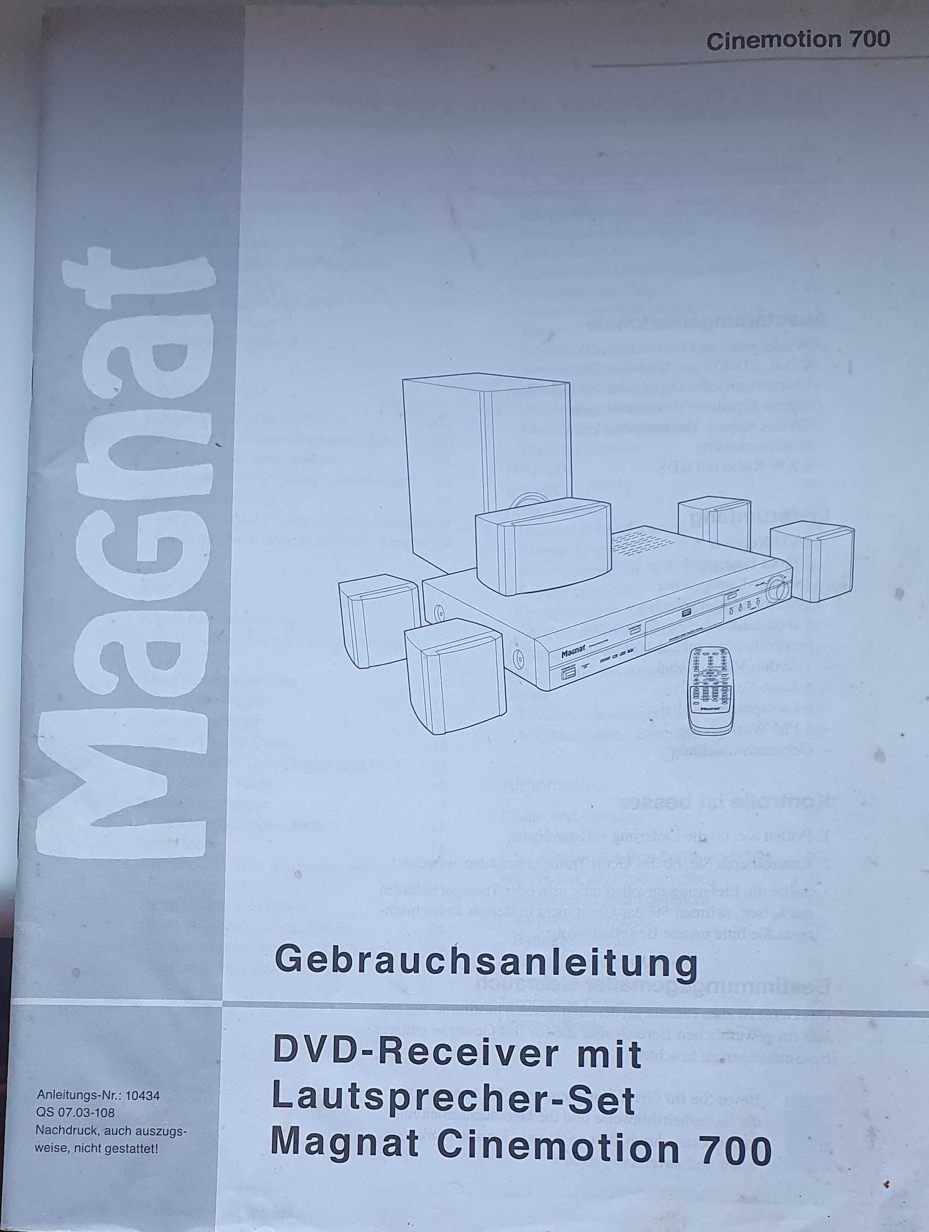 Magnat Cinemotion 700 Komplet Kino domowe