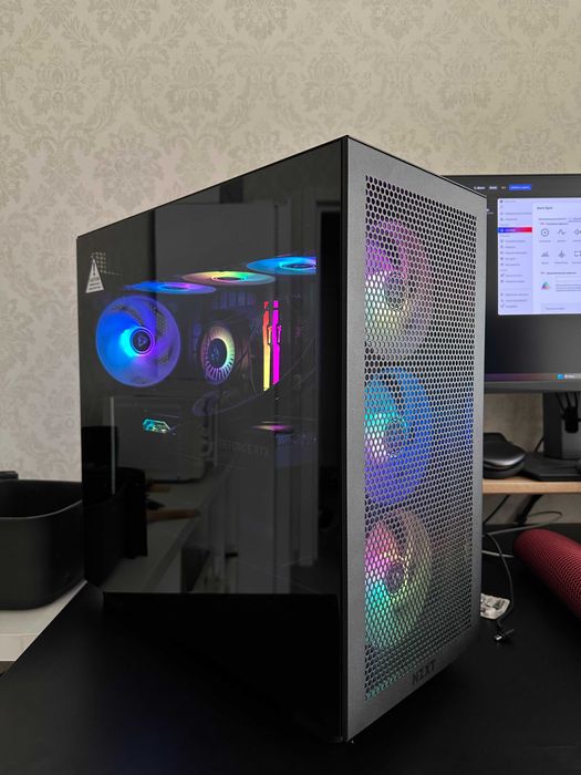 Игровой компьютер Ryzen 7500f, rtx 4060ti, NZXT, Arctic