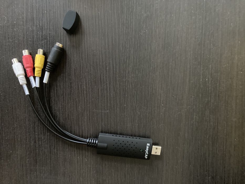 Карта відео захоплення конвертер з RCA(тюльпани) в USB перехідник