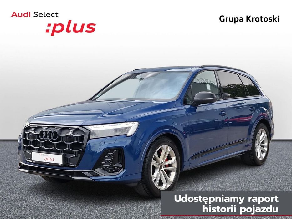 Audi Q7 Matrix LED Laser / Skrętna Oś / 3 Rząd Siedzeń / HUD / Hak / Webasto