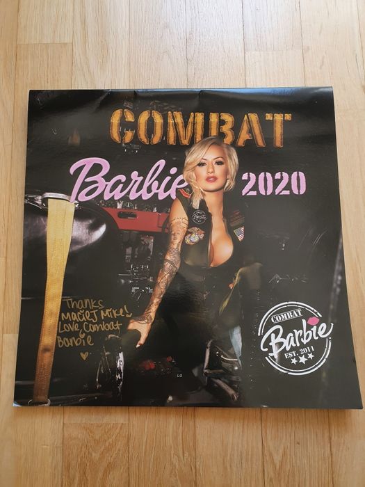 Kalendarz z autografem Combat Barbie (wysyłka w cenie)