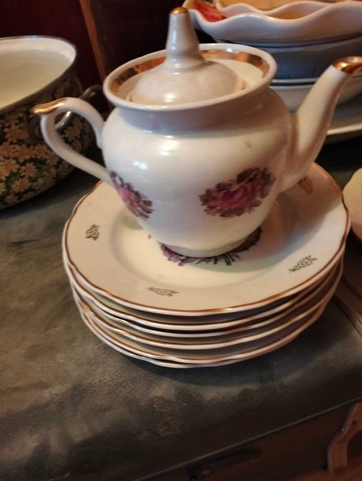 Тарелки, посуда бу