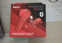 Słuchawki Hama Freedom Light czerwone (184075)