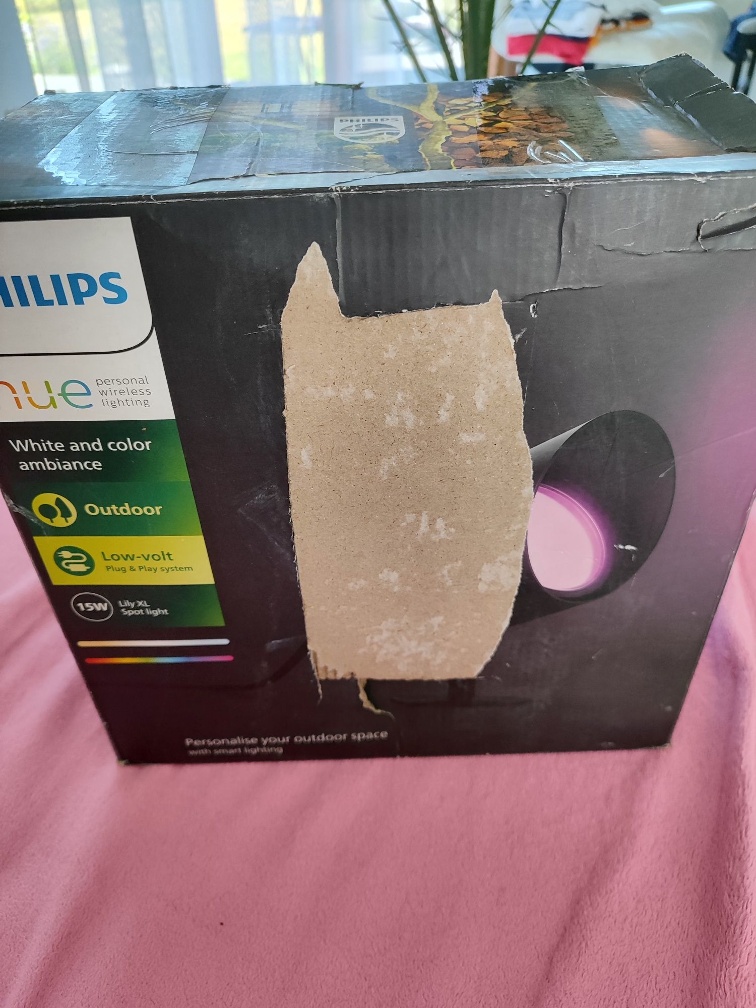 Lampa zewnętrzna Philips Hue Lily XL spot light