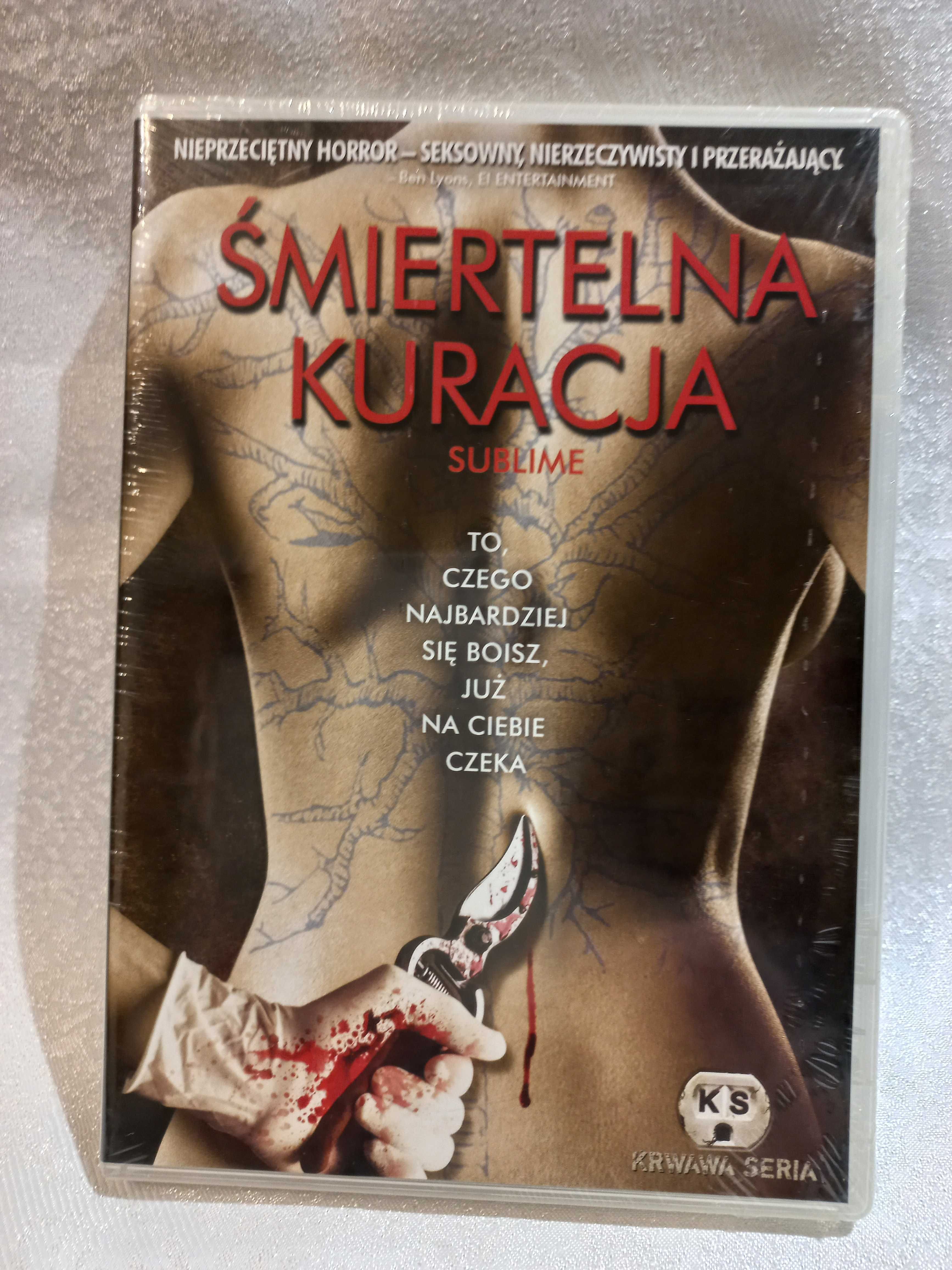 DVD - filmy - Śmiertelna kuracja, Projekt X - cena za zestaw