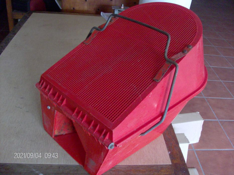 Cesto máquina corta relva