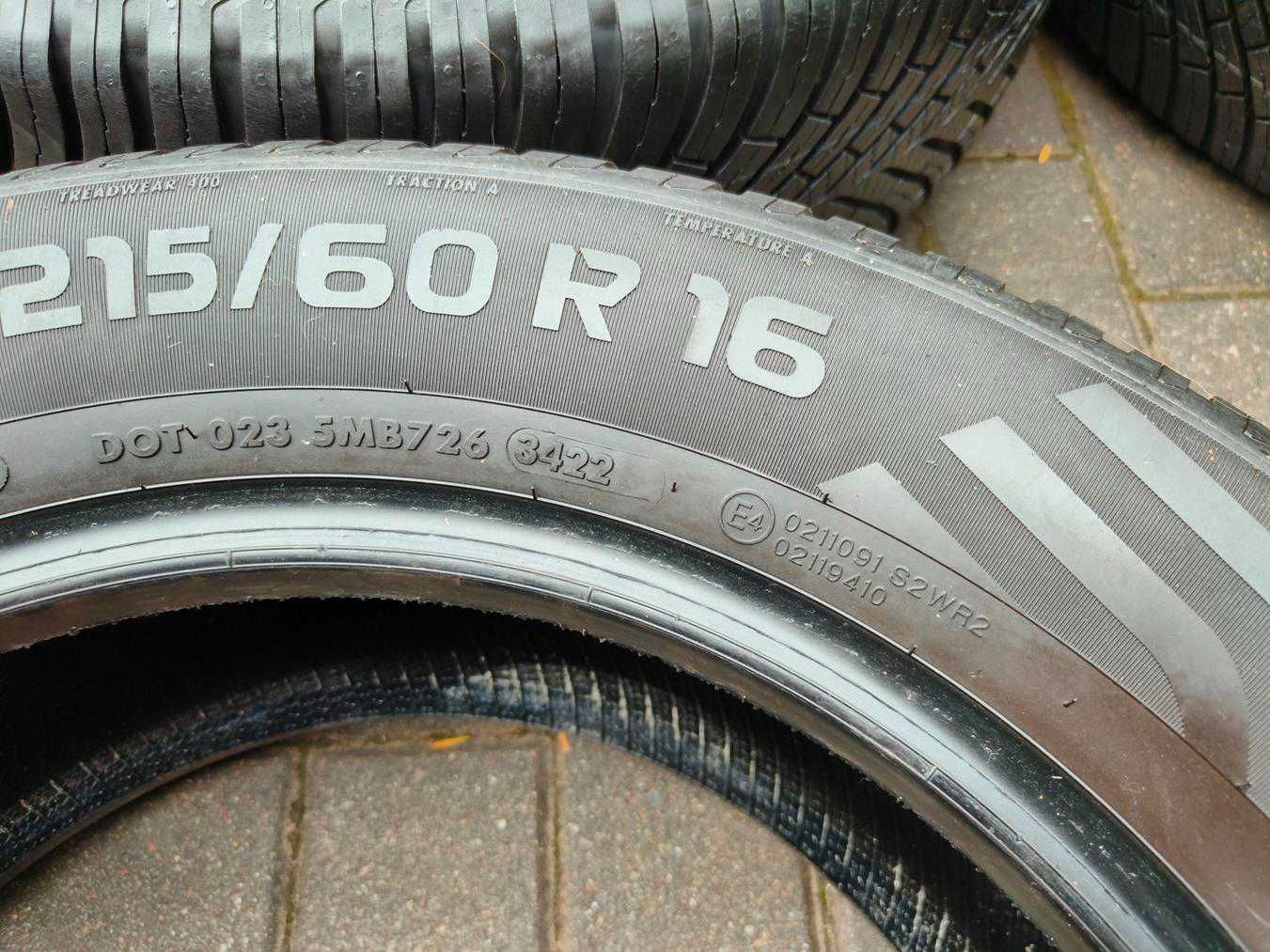 215/60 99V R16 VREDESTEIN Quatrac 6mm 2022r Całoroczne Opony 4szt
