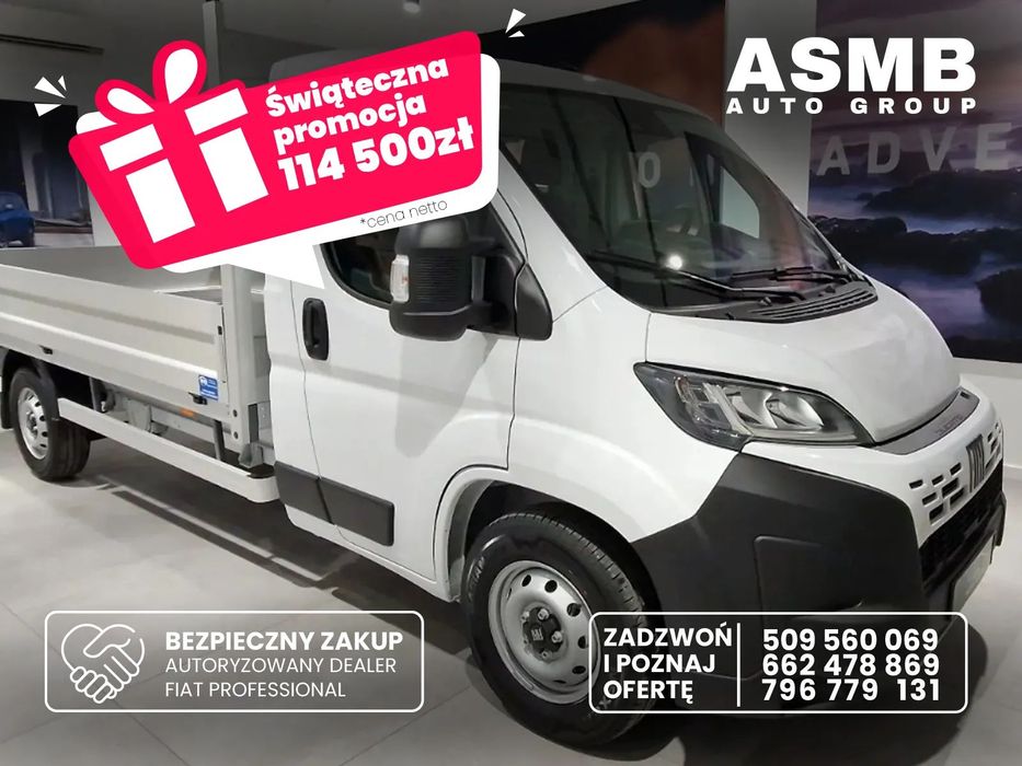 Fiat Ducato L3  ! Promocja ŚWIĄTECZNA ! !Fiat Ducato L4 skrzynia ! 4,9 x 2,2 !