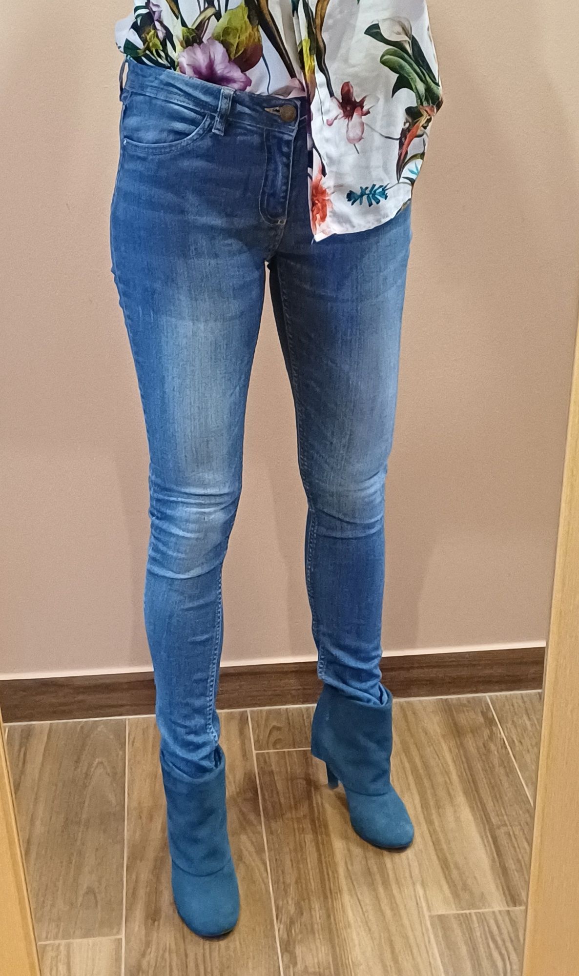 Jeansy Diverse 36, rurki