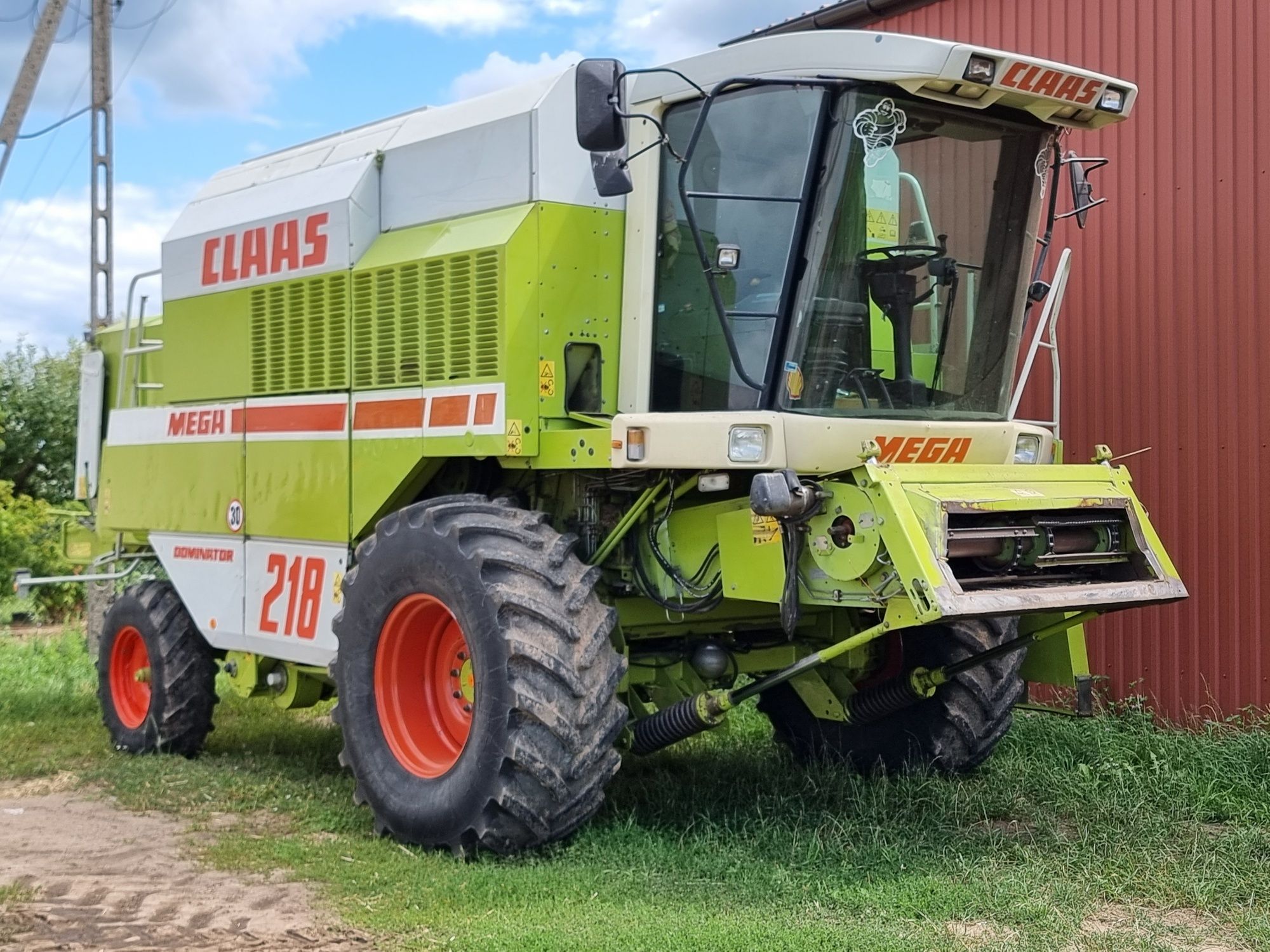 Sprzedam kombajn Claas mega 218